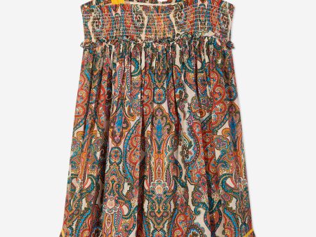 Zimmermann Girls Paisley Ottie Dress in Multicolour Sale