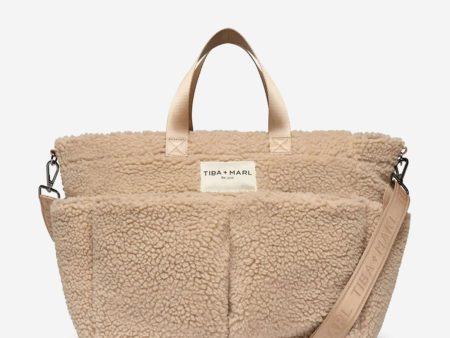 Baby The Tote Borg Fleece in Beige (30cm) Discount