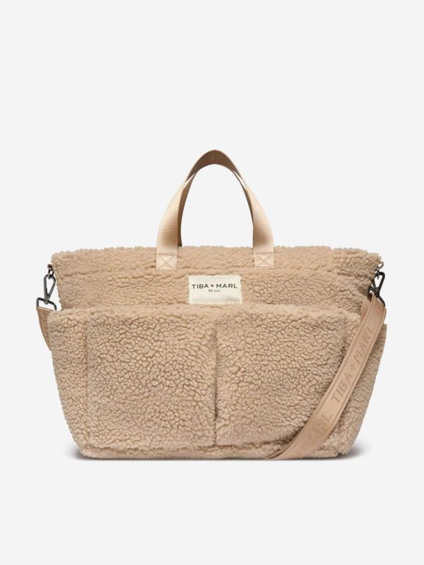 Baby The Tote Borg Fleece in Beige (30cm) Discount