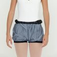 Women Black & Grey Reversible Ballet Shorts For Sale