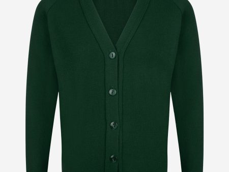 Zeco Kids School Knitted Cardigan in Green Supply