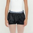 Women Black & Grey Reversible Ballet Shorts For Sale