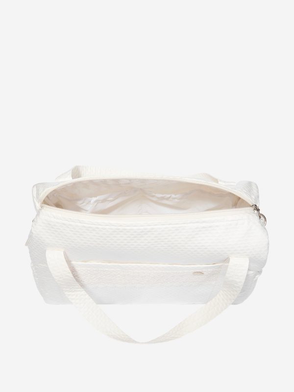 Baby Lace Trim Changing Bag in Ivory (40 cm) on Sale