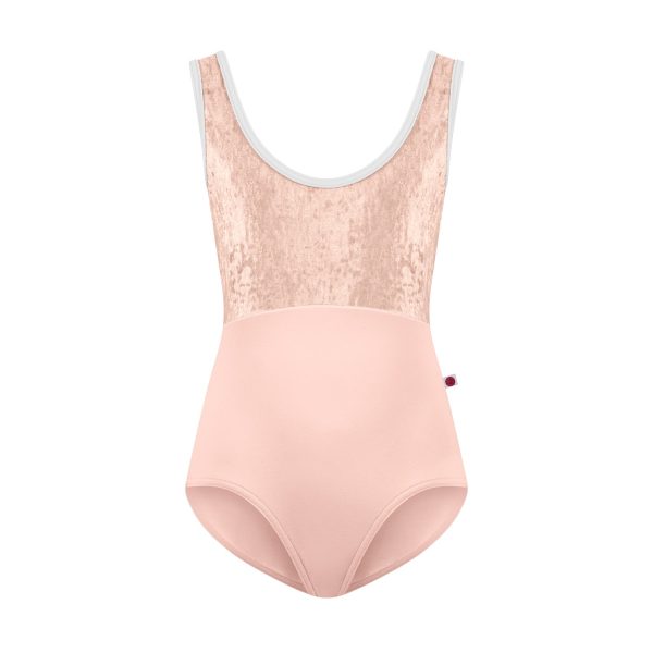 Girls Pink Velvet Ballet Onesies Hot on Sale