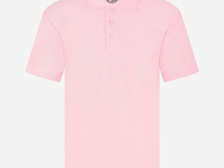 Zeco Kids School Polo Shirt in Pink For Sale