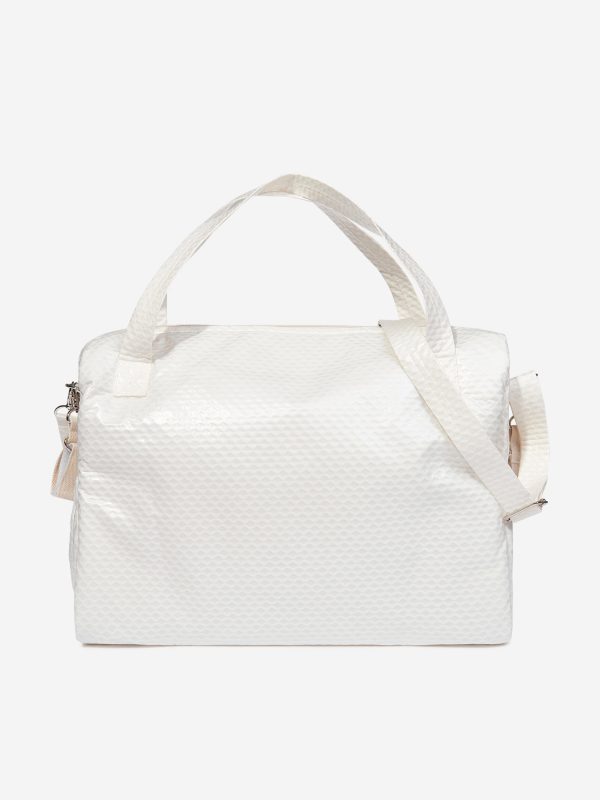 Baby Lace Trim Changing Bag in Ivory (40 cm) on Sale