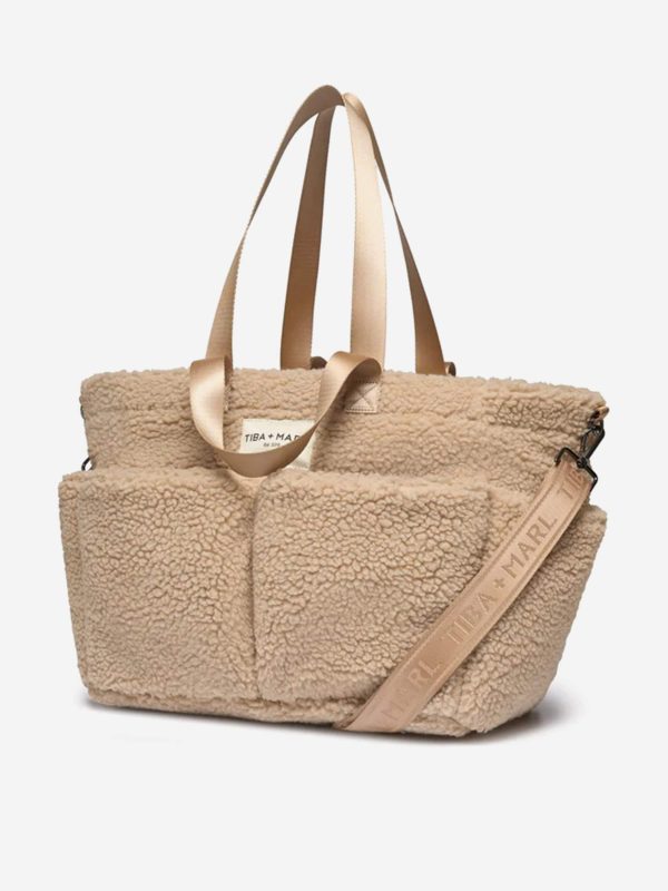 Baby The Tote Borg Fleece in Beige (30cm) Discount