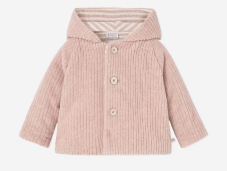 Baby Girls Bunny Ears Coat in Pink Discount