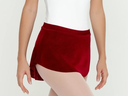 Women Wine Red Ballet Skirt Fashion