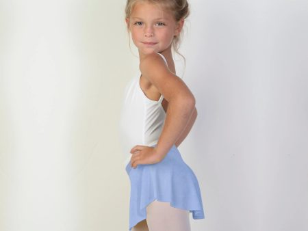 Girls Blue Ballet Skirts Discount