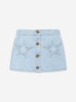 Versace Girls Star Denim Skirt in Blue Supply