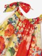 Zimmermann Girls Alight Tiered Halter Dress in Red Online Sale