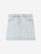 Stella McCartney Girls Denim Logo Skirt in Blue For Discount