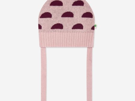 Baby Girls Pippin Acorn Knit Hat in Pink Supply