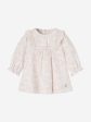 Baby Girls Cotton Dress With Bloomers in Pink Discount