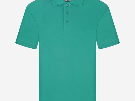 Zeco Kids School Polo Shirt in Green Sale