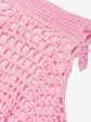 Selini Action Girls Knitted Flower Skirt in Pink Discount