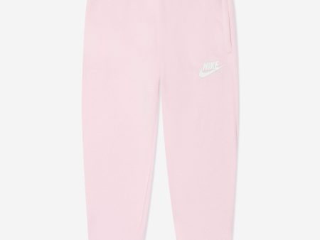 Nike Girls Club Fleece Joggers in Pink Online Sale