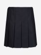 Zeco Girls School Junior Stitch Down Pleat Skirt in Navy Fashion