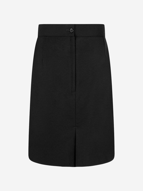 Zeco Girls School Pencil Skirt in Black on Sale