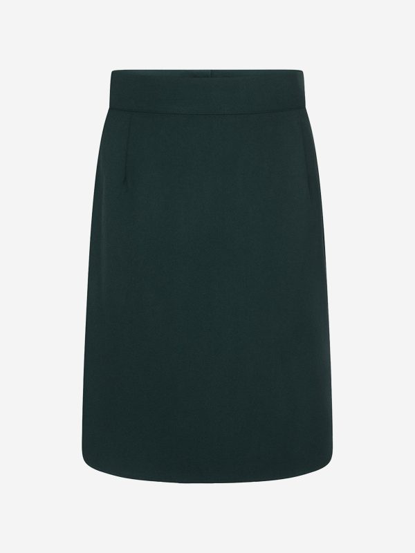 Zeco Girls School Pencil Skirt in Green Online now