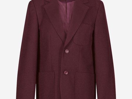 Zeco Kids School Blazer in Purple Cheap