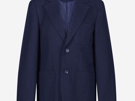 Zeco Boys School Eco-Blazer in Navy Online Hot Sale