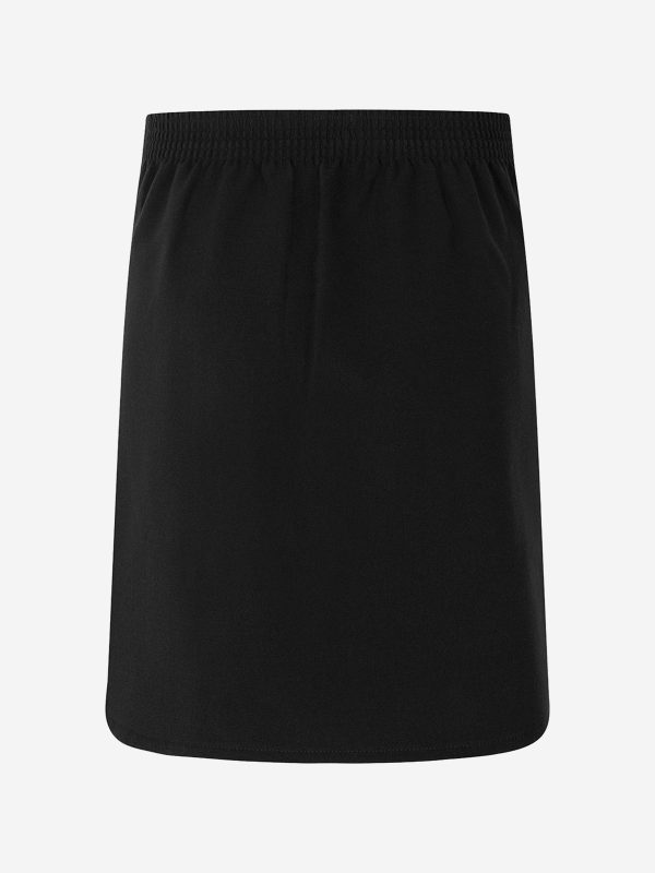 Zeco Girls School Lycra Heart Skirt in Black on Sale