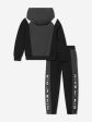 Boys Air Fleece Tracksuit in Black Supply