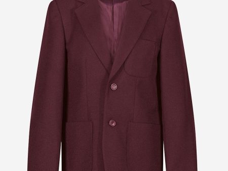 Zeco Boys School Eco-Blazer in Purple Hot on Sale