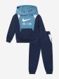 Boys Air Fleece Tracksuit in Navy Cheap