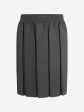 Zeco Girls School Box Pleat Skirt in Grey For Discount