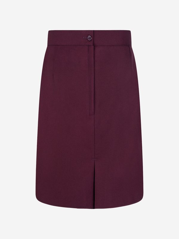 Zeco Girls School Pencil Skirt in Purple Hot on Sale