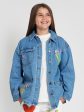 Stella McCartney Girls Denim Jacket in Blue Hot on Sale