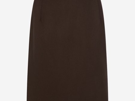 Zeco Girls School Pencil Skirt in Brown Online now