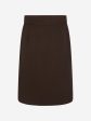 Zeco Girls School Pencil Skirt in Brown Online now