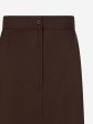 Zeco Girls School Pencil Skirt in Brown Online now