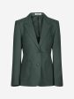 Zeco Girls School Fitted Eco Blazer in Green Online Hot Sale