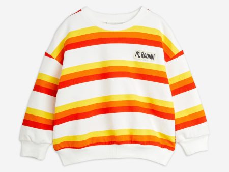 Mini Rodini Kids Striped Sweatshirt in Multicolour For Cheap