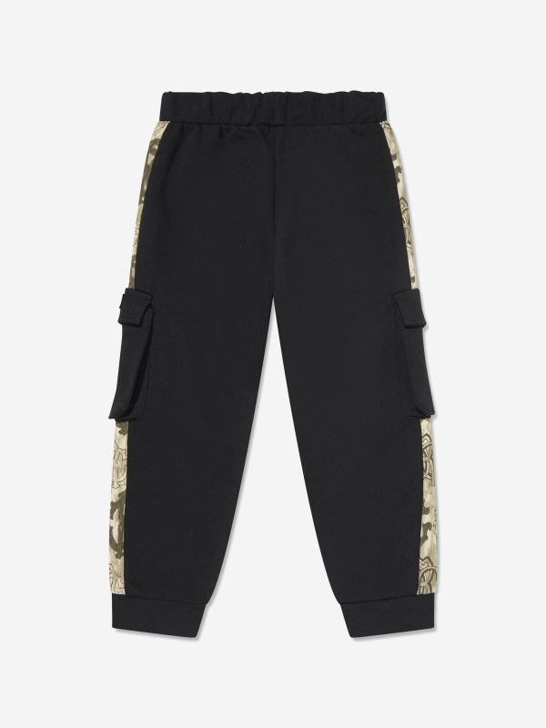 Boys Logo Joggers in Black Online Hot Sale