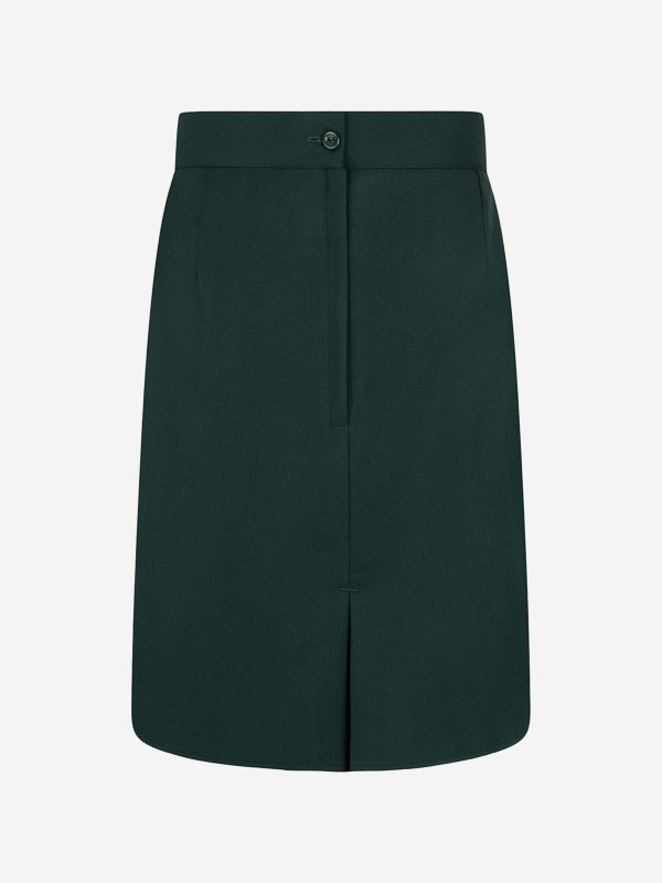 Zeco Girls School Pencil Skirt in Green Online now