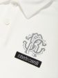 Boys Long Sleeve Logo Polo Shirt in White Sale