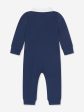 Baby Polo Coverall in Navy on Sale