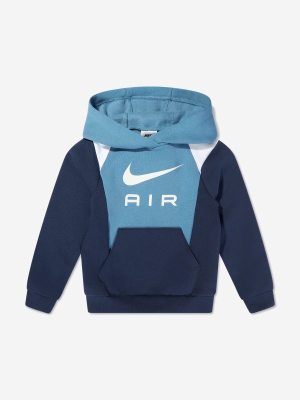 Boys Air Fleece Tracksuit in Navy Cheap