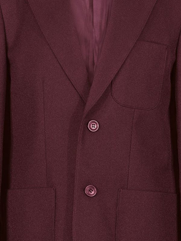 Zeco Boys School Eco-Blazer in Purple Hot on Sale