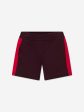 Boys Air Fleece Short Set in Red Online