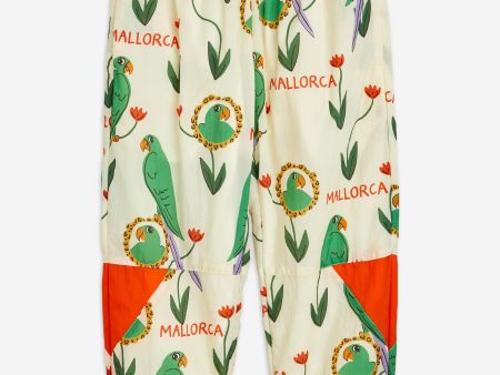 Mini Rodini Kids Parrots Print Track Pants in Multicolour For Cheap