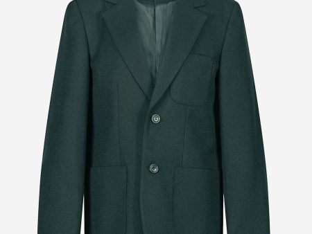 Zeco Boys School Eco-Blazer in Green For Sale