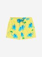 MC2 Saint Barth Boys Elephant Swim Shorts in Yellow on Sale