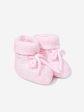 Baby Girls Wool Knit Booties in Pink Online Sale